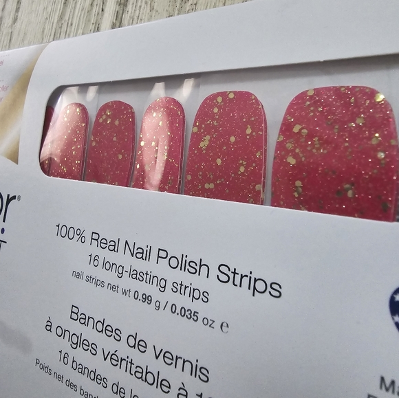 Color Street Cran-apple Spritz pink gold glitter - Picture 6 of 10